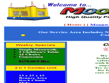 Tablet Screenshot of moonleapsmoonwalk.com